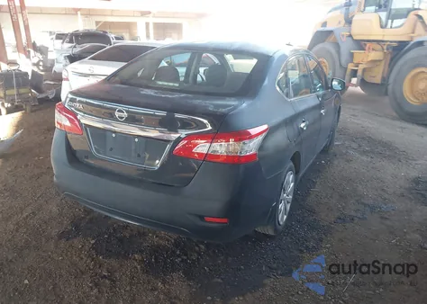 2015 Nissan Sentra S из США, поврежденный, VIN 3N1AB7AP7FY362637